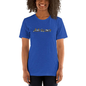 African Print Color Short-Sleeve Unisex T-Shirt YaYa+Rule