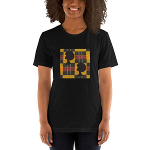 Afro African Print Color Short-Sleeve Unisex T-Shirt YaYa+Rule