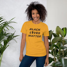 Load image into Gallery viewer, BLM African Print Color Short-Sleeve Unisex T-Shirt YaYa+Rule