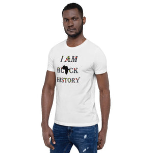 Black History African Print Short-Sleeve Unisex T-Shirt YaYa+Rule