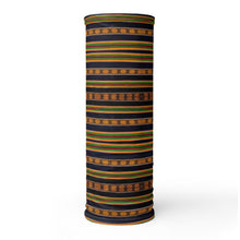 Load image into Gallery viewer, Black Kente African Print Neck Gaiter YaYa+Rule