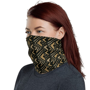 Bogolan African Print Neck Gaiter YaYa+Rule