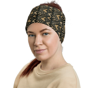 Bogolan African Print Neck Gaiter YaYa+Rule