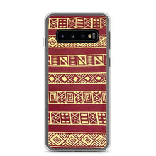 Load image into Gallery viewer, Brown African Print Samsung Case YaYa+Rule