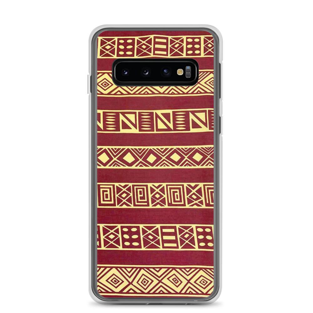 Brown African Print Samsung Case YaYa+Rule