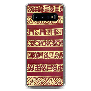 Brown African Print Samsung Case YaYa+Rule