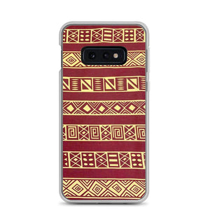 Brown African Print Samsung Case YaYa+Rule