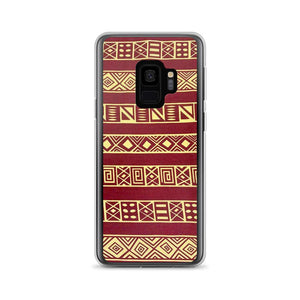 Brown African Print Samsung Case YaYa+Rule