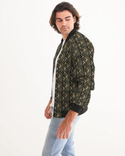 Load image into Gallery viewer, Brown Bogolan African Print Men&#39;s Bomber Jacket YaYa+Rule