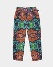 Load image into Gallery viewer, Fire African Print Women&#39;s Belted Tapered Pants YaYa+Rule