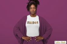 Load image into Gallery viewer, Freedom African Print Color Short-Sleeve Unisex T-Shirt YaYa+Rule