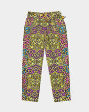 Load image into Gallery viewer, Fun African Print Women&#39;s Belted Tapered Pants YaYa+Rule