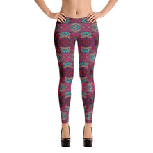 Load image into Gallery viewer, Fuschia African Print Leggings YaYa+Rule
