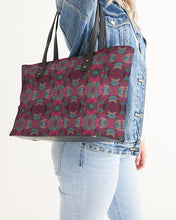 Load image into Gallery viewer, Fuschia African print Stylish Tote YaYa+Rule