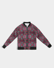 Load image into Gallery viewer, Fuschia African-print Women&#39;s Bomber Jacket YaYa+Rule