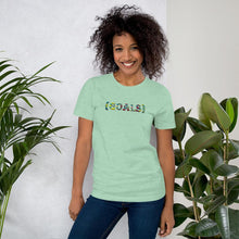 Load image into Gallery viewer, Goals African Print Color Short-Sleeve Unisex T-Shirt YaYa+Rule