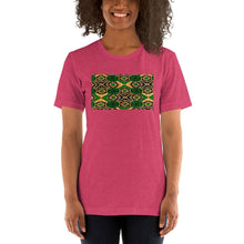 Load image into Gallery viewer, Green African Print Color Short-Sleeve Unisex T-Shirt YaYa+Rule
