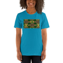 Load image into Gallery viewer, Green African Print Color Short-Sleeve Unisex T-Shirt YaYa+Rule