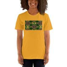 Load image into Gallery viewer, Green African Print Color Short-Sleeve Unisex T-Shirt YaYa+Rule