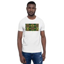 Load image into Gallery viewer, Green African Print Color Short-Sleeve Unisex T-Shirt YaYa+Rule