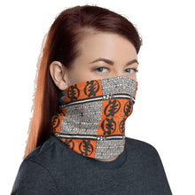 Load image into Gallery viewer, Gye Nyame African Print Neck Gaiter YaYa+Rule