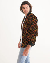 Load image into Gallery viewer, Kente Crossing African Print Men&#39;s Bomber Jacket YaYa+Rule