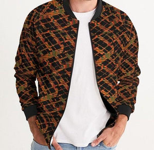 Kente Crossing African Print Men's Bomber Jacket YaYa+Rule