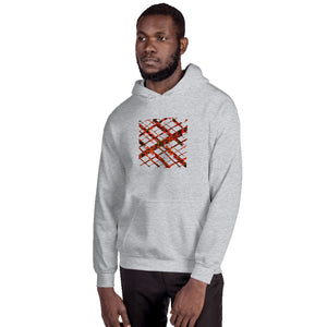 Kente Crossing African Print Unisex Hoodie YaYa+Rule