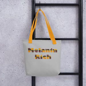 Melanin Rich African Print Tote bag YaYa+Rule