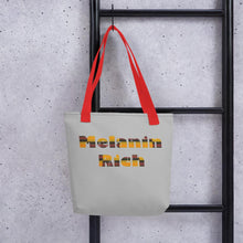 Load image into Gallery viewer, Melanin Rich African Print Tote bag YaYa+Rule