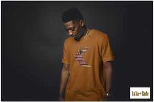 Moon African Print Short-Sleeve Unisex T-Shirt YaYa+Rule
