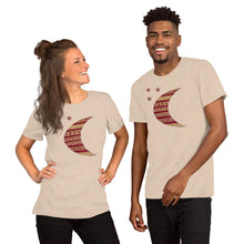 Load image into Gallery viewer, Moon African Print Short-Sleeve Unisex T-Shirt YaYa+Rule