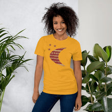 Load image into Gallery viewer, Moon African Print Short-Sleeve Unisex T-Shirt YaYa+Rule
