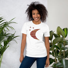 Load image into Gallery viewer, Moon African Print Short-Sleeve Unisex T-Shirt YaYa+Rule