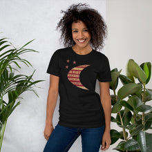 Load image into Gallery viewer, Moon African Print Short-Sleeve Unisex T-Shirt YaYa+Rule