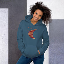 Load image into Gallery viewer, Moon African Print Unisex Hoodie YaYa+Rule