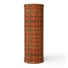 Load image into Gallery viewer, Orange Kente African Print Neck Gaiter YaYa+Rule