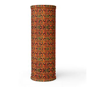 Orange Kente African Print Neck Gaiter YaYa+Rule