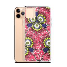 Load image into Gallery viewer, Pink African Print  iPhone Case YaYa+Rule