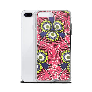 Pink African Print  iPhone Case YaYa+Rule