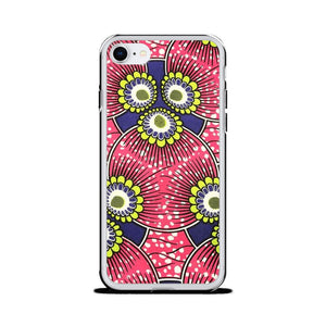 Pink African Print  iPhone Case YaYa+Rule