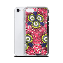 Load image into Gallery viewer, Pink African Print  iPhone Case YaYa+Rule
