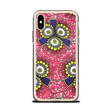 Load image into Gallery viewer, Pink African Print  iPhone Case YaYa+Rule