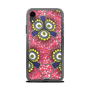 Pink African Print  iPhone Case YaYa+Rule