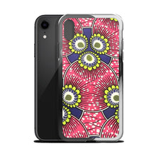 Load image into Gallery viewer, Pink African Print  iPhone Case YaYa+Rule