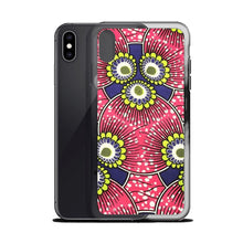 Load image into Gallery viewer, Pink African Print  iPhone Case YaYa+Rule