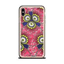 Load image into Gallery viewer, Pink African Print  iPhone Case YaYa+Rule