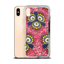 Load image into Gallery viewer, Pink African Print  iPhone Case YaYa+Rule