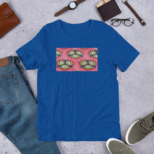 Load image into Gallery viewer, Pink Flower African Print Color Short-Sleeve Unisex T-Shirt YaYa+Rule