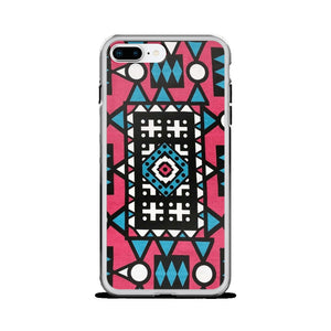 Pink & Blue African Print iPhone Case YaYa+Rule